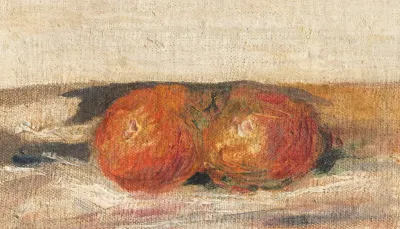 Nature Morte Deux Pommes