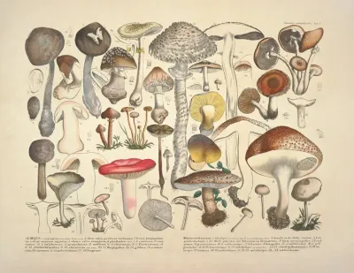 Naturgetreue Abblidungen Und Beschreibungen Der Essbaren Scha%cc%88dlichen Und Verda%cc%88chtigen Schwa%cc%88mme Pl 01
