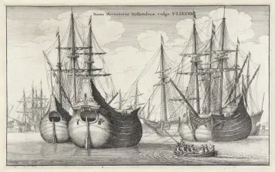 Naues Mercantoriae Hollandicae Vulgo Vlieten