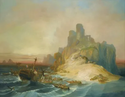 Naufragio En La Costa Shipwreck Off The Coast