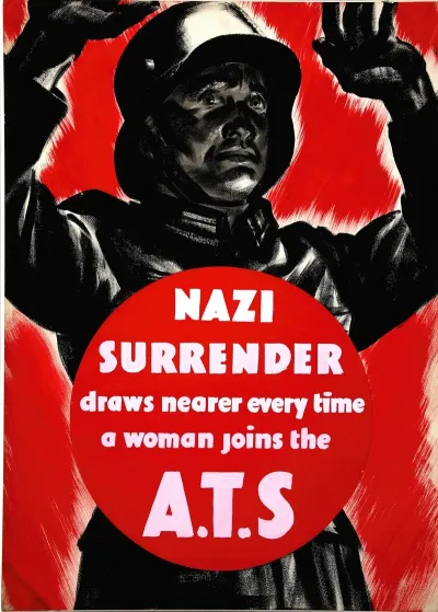 Nazi Surrender Draws Nearer Every Time A Woman Joins The A T S
