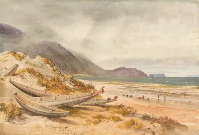 Near Paekakariki Cook Strait