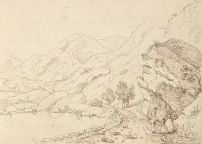 Near The Tunnel On The Kenmare Road Killarney 4 September 1841