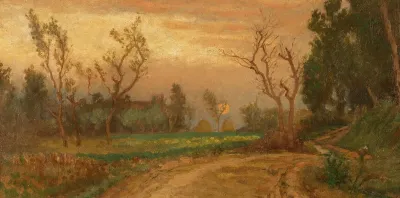 Near Villa Ansidei Perugia Sunset
