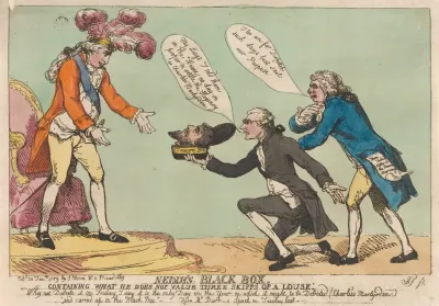 Neddys Black Box Containing What He Does Not Value Three Shipps Of A Louse