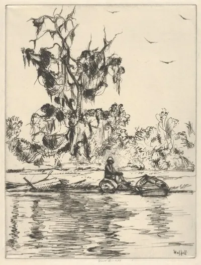 Negress And The Buzzards