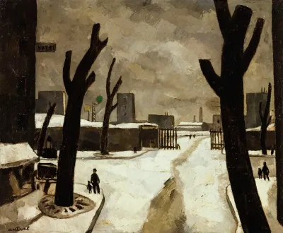 Neige Poterne De La Plaine