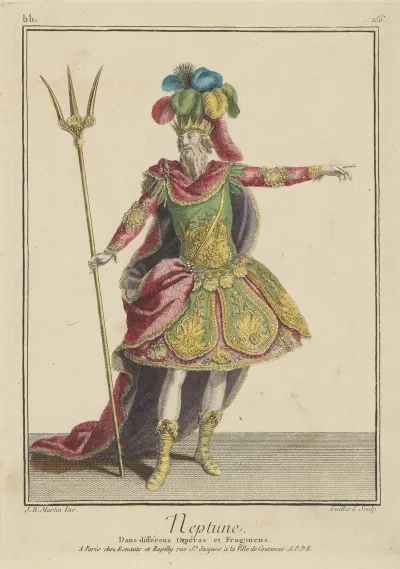 Neptune Dans Differens Operas Et Fragmens