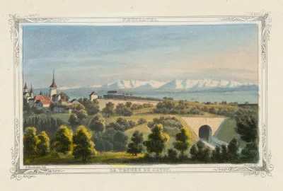 Neuchatel La Trouee Du Seyon