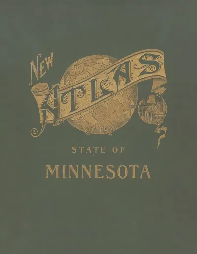 New Atlas Of The State Of Minnesota Cover