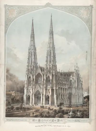 New Cathedral Of New York Fifth Avenue