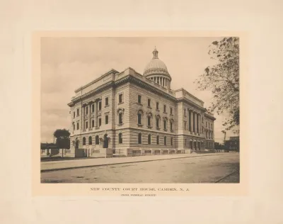 New County Courthouse Camden N J From Federal Street