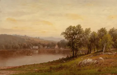 New England Summer Landscape Susquehanna River