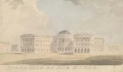 New Government House At Calcutta