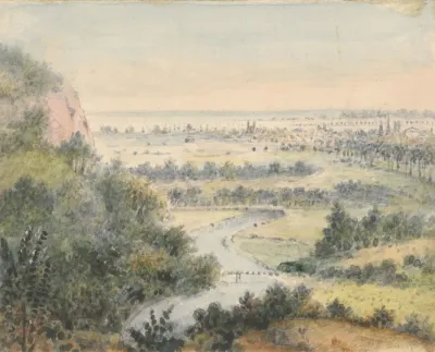 New Haven From East Rock