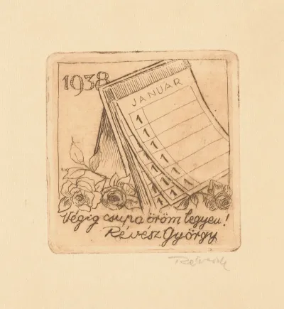 New Years Greeting From Gyorgy Revesz