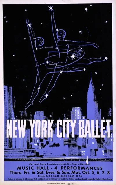 New York City Ballet Cleveland Opera Association Presents First Time In Cleveland Music Hall