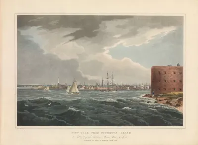 New York From Governors Island