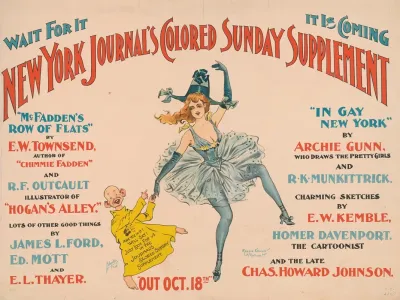 New York Journals Colored Sunday Supplement
