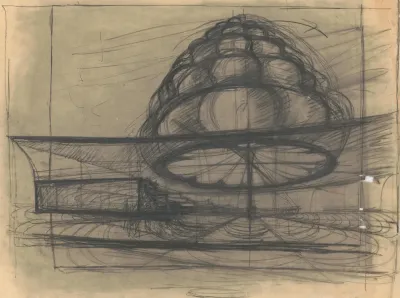 New York Worlds Fair 1964 1965 Space Flower Exhibition Structures 2