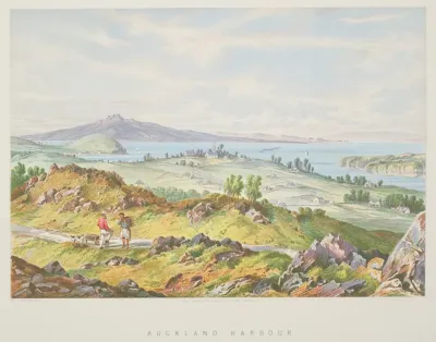 New Zealand Graphic And Descriptive Auckland Harbour