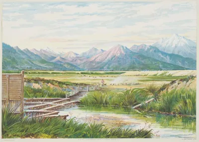New Zealand Graphic And Descriptive Mount Alford