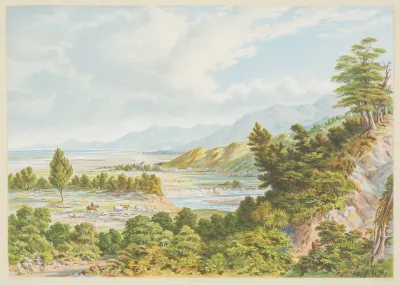 New Zealand Graphic And Descriptive Wairarapa Lake
