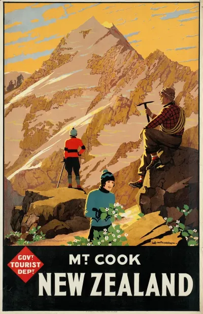 New Zealand Mt Cook