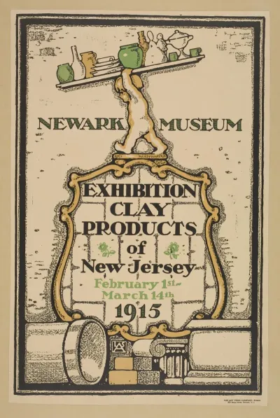 Newark Museum Exhibition Of Clay Products