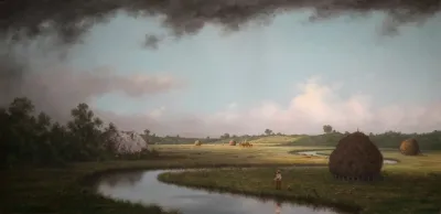 Newburryport Marshes Approaching Storm