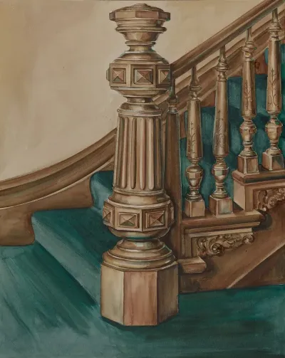 Newel Post 4