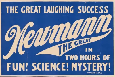 Newmann The Great In Two Hours Of Fun Science Mystery