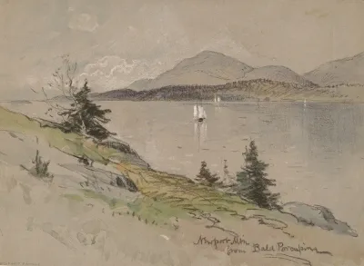 Newport Mountain From Bald Porcupine