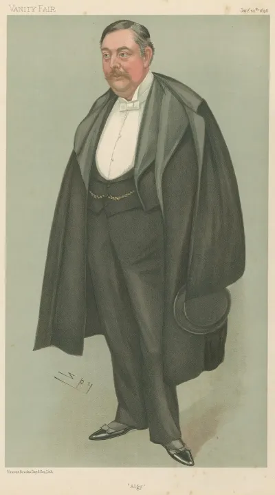 Newspapermen Algy The Hon Algernon Henry Bourke Januray 20 1898