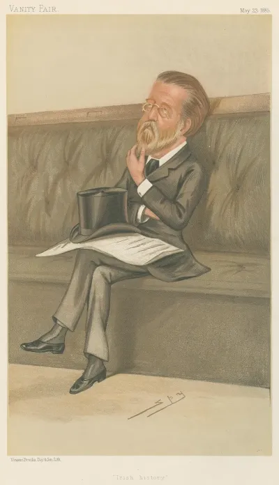 Newspapermen Irish History Gaslin Mccarthy May 23 1885