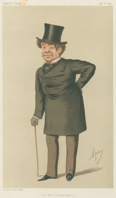 Newspapermen Our War Correspondence Mr William Howard Russell January 16 1875