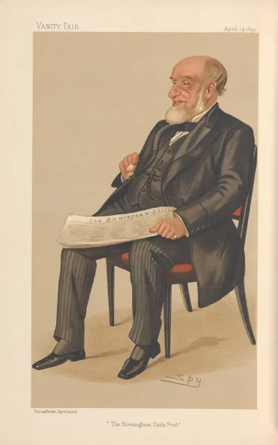 Newspapermen The Birmingham Daily Post Mr John Jaffray April 19 1890