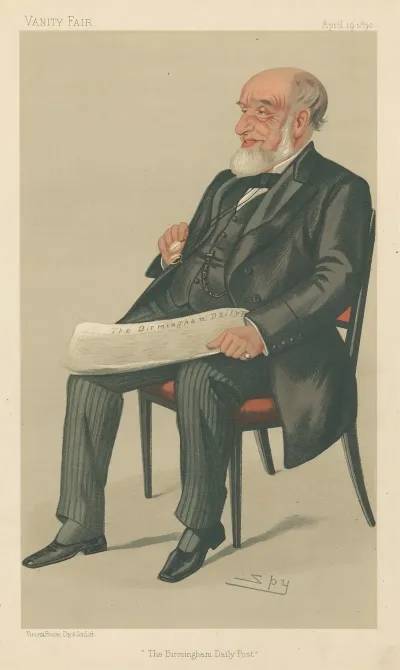 Newspapermen The Birmingham Daily Post Mr John Jaffrey April 19 1890
