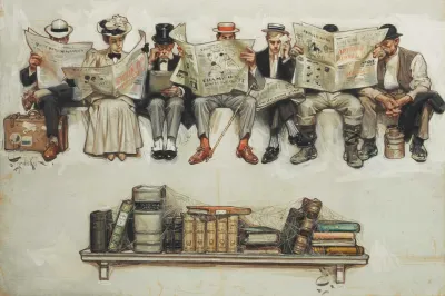Newspapers Over Books