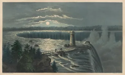 Niagara Falls From Goat Island