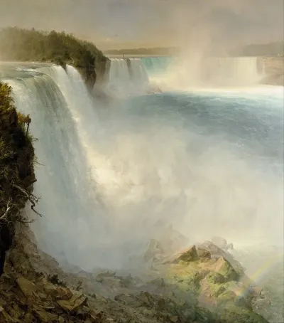 Niagara Falls From The American Side