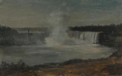 Niagara Falls In Evening Light