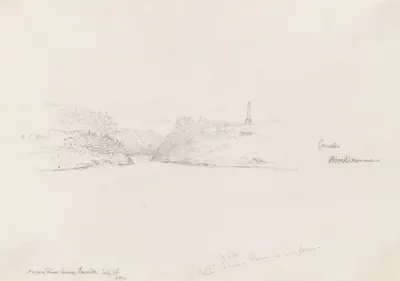 Niagara River Leaving Lewiston U S July 22nd 1846