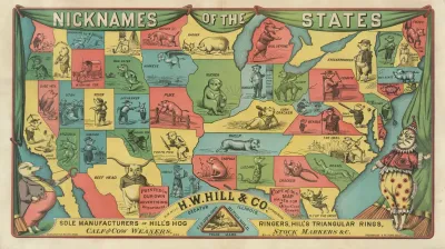 Nicknames Of The States H W Hill Co Decatur Illinois Sole Manufacturer Of Hills Hog Ringers