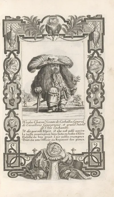 Nicolas Charon Viconte De Corbeillac General De Cavallerie Gouverneur Et Grand Intend T De Lisle Enchantee Pl 7