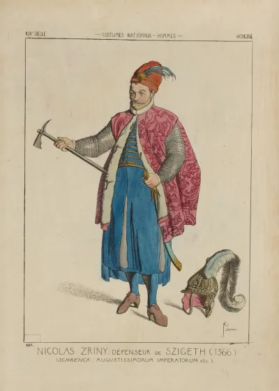 Nicolas Zriny Defenseur De Szigeth 1566