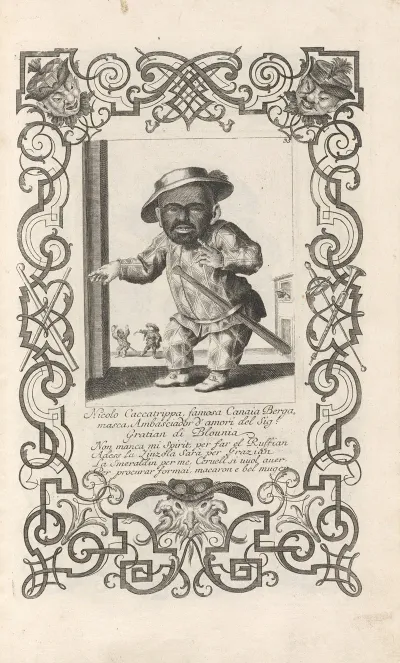 Nicolo Caccatrippa Famosa Canaia Bergamasca Ambasciador Damori Del Sig Gratian Di Blounia Pl 35