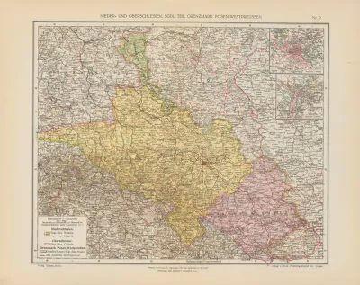 Nieder Und Oberschlesien Sudl Teil Grenzmark Posen Westpreussen