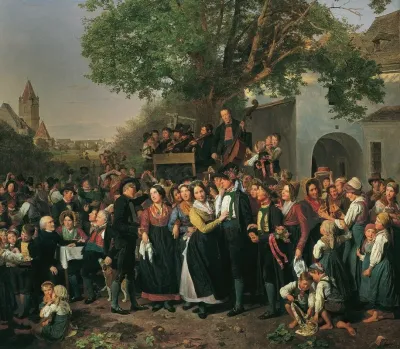 Niederosterreichische Bauernhochzeit