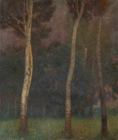 Niederosterreichische Baumlandschaft